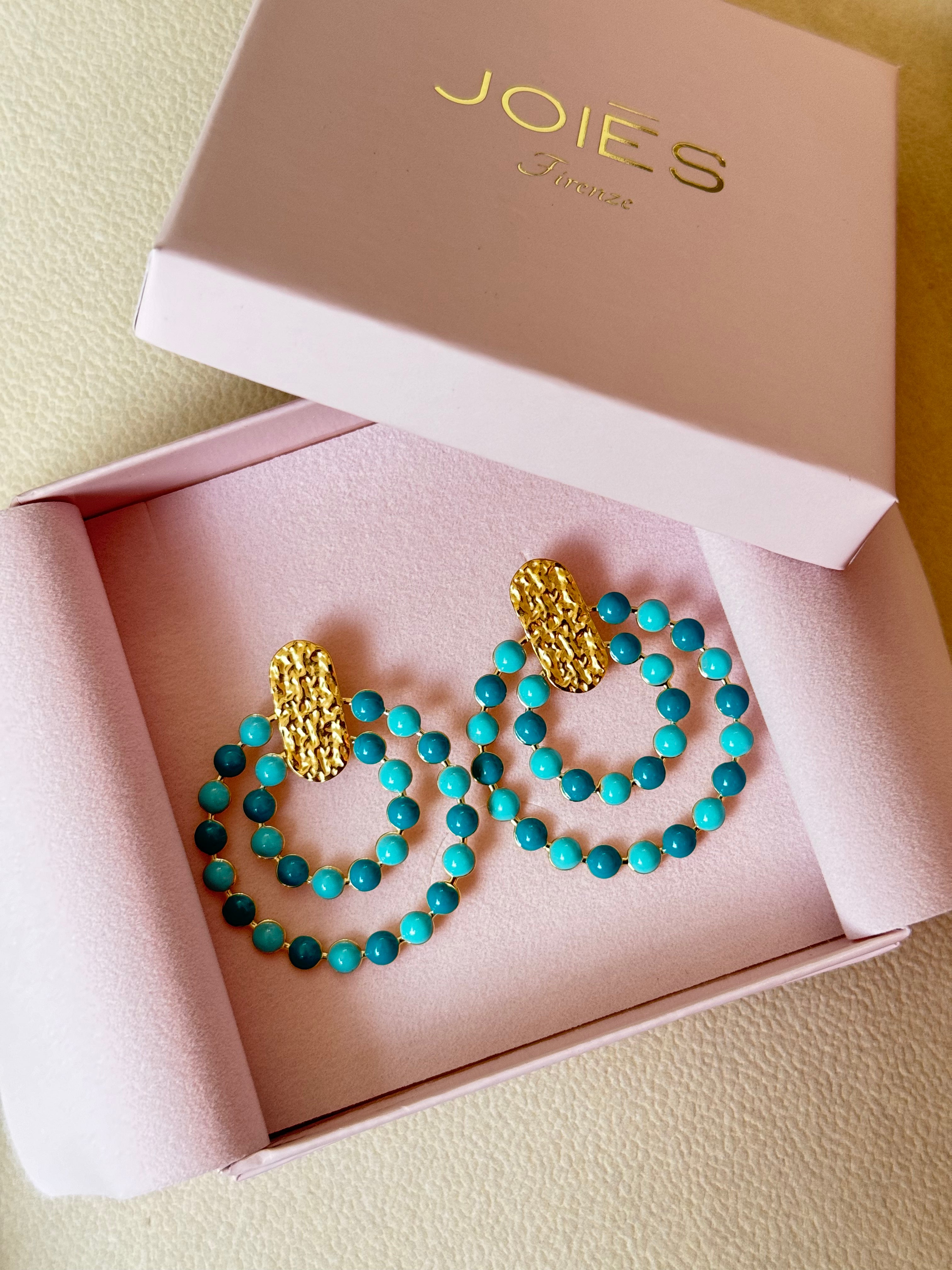 Orecchini Positano Blu
