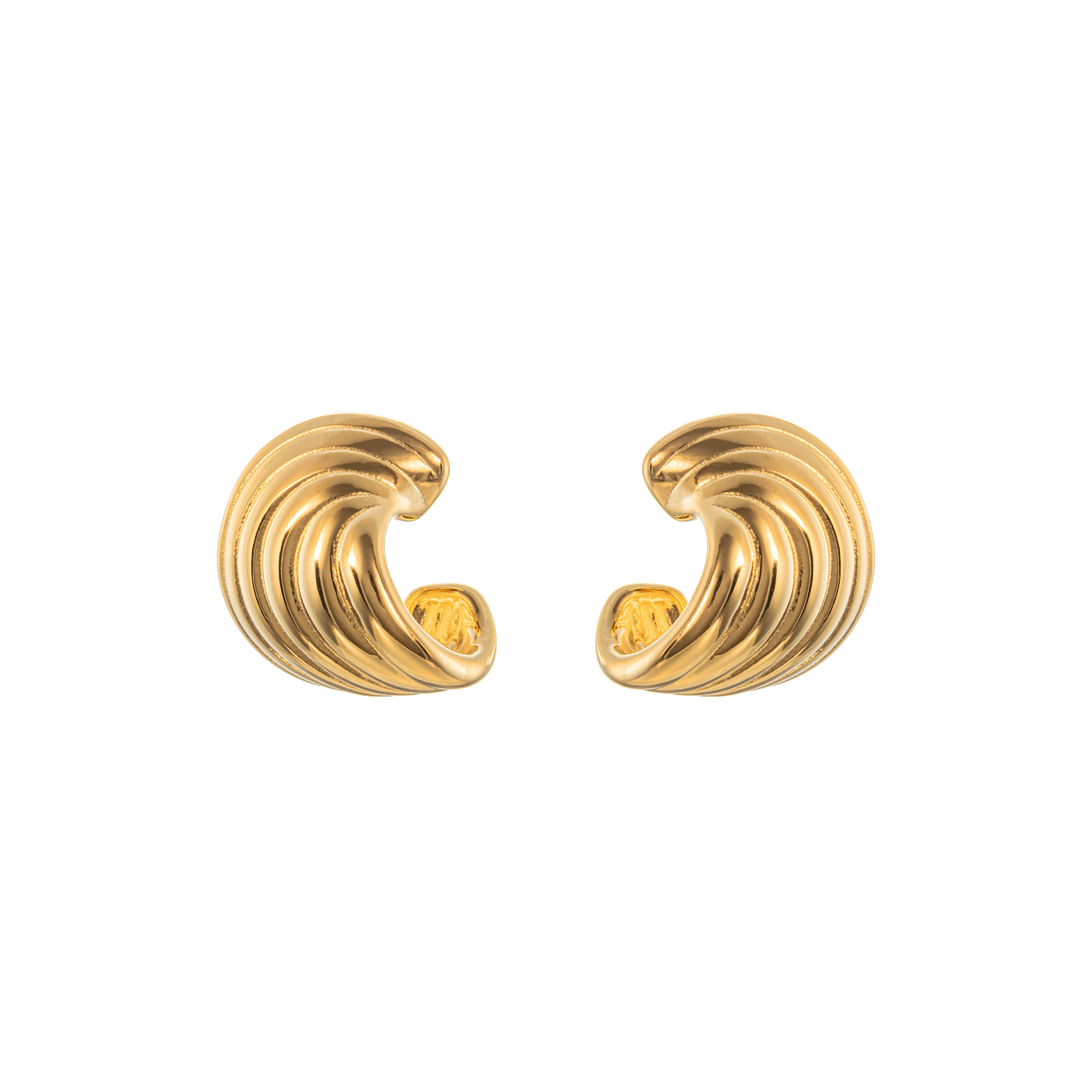 Orecchini Gold Shell