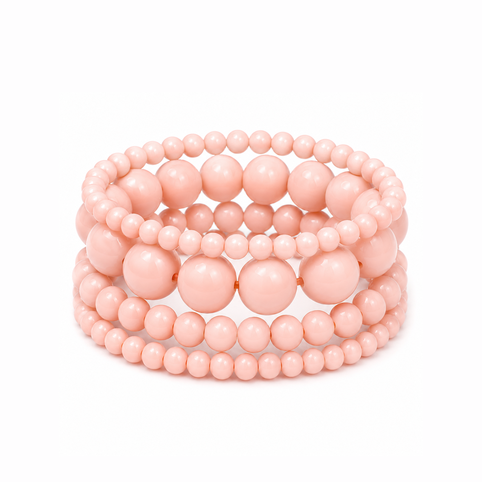 Set bracciali rosè