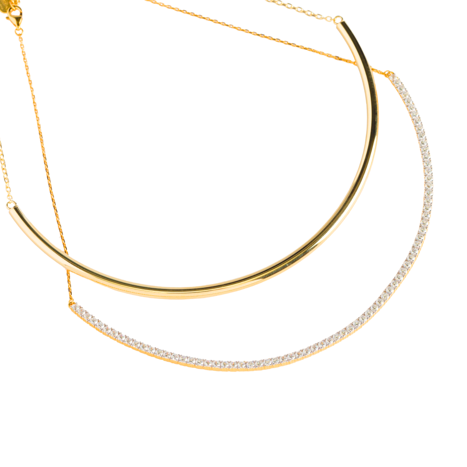 Set collane Gold Tennis
