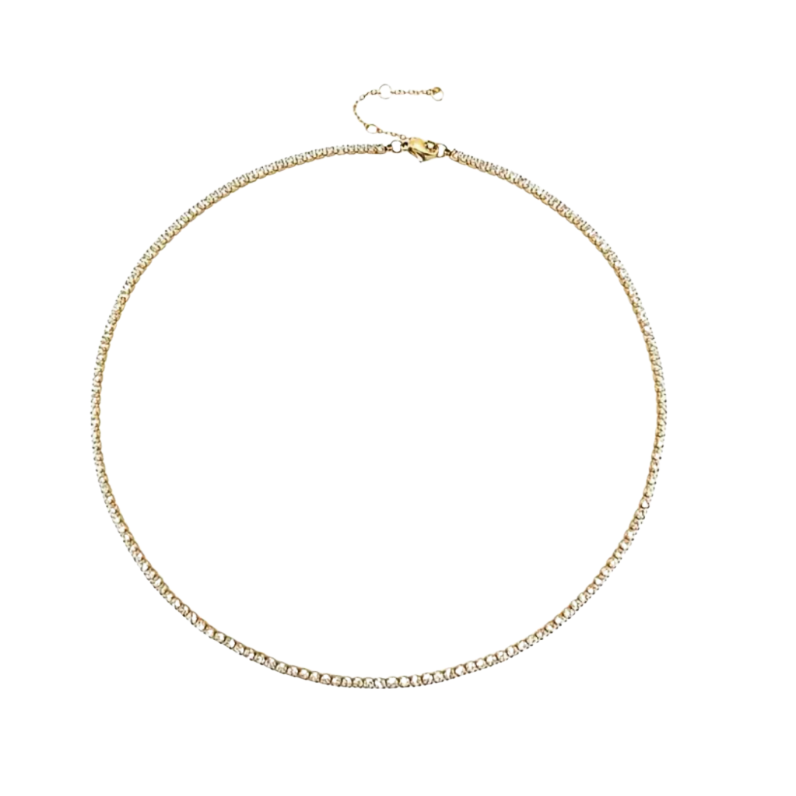 Collana Tennis Rigida