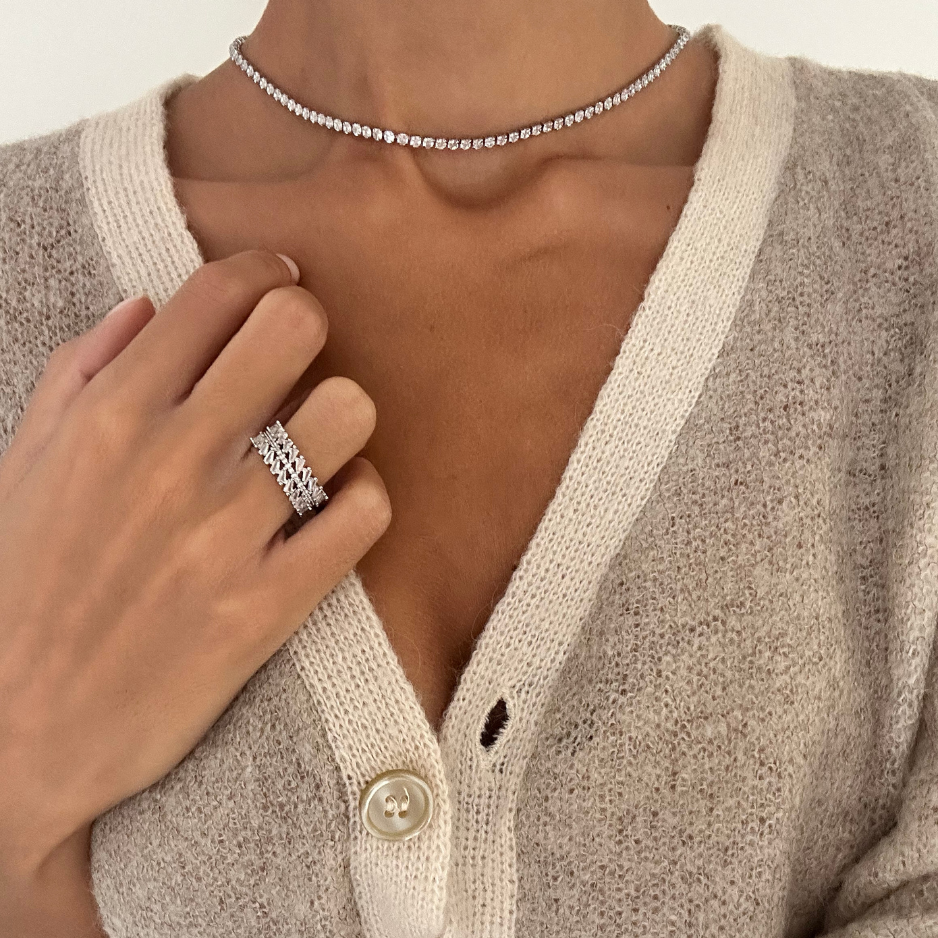 Collier Zirconi