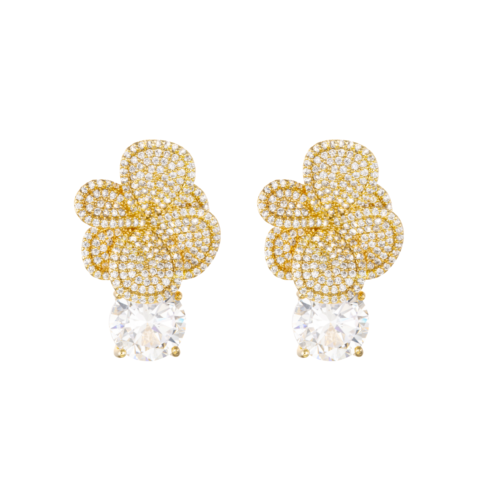 Orecchini Diamond Pavè