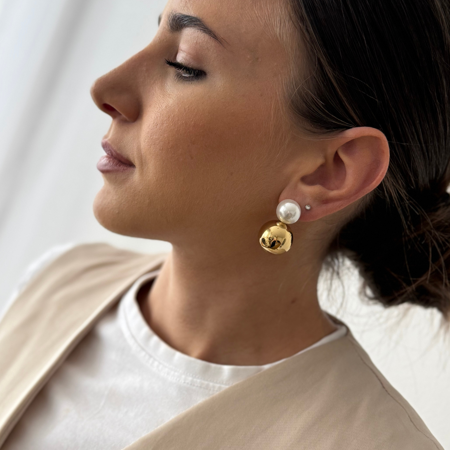 Orecchini Golden Drop