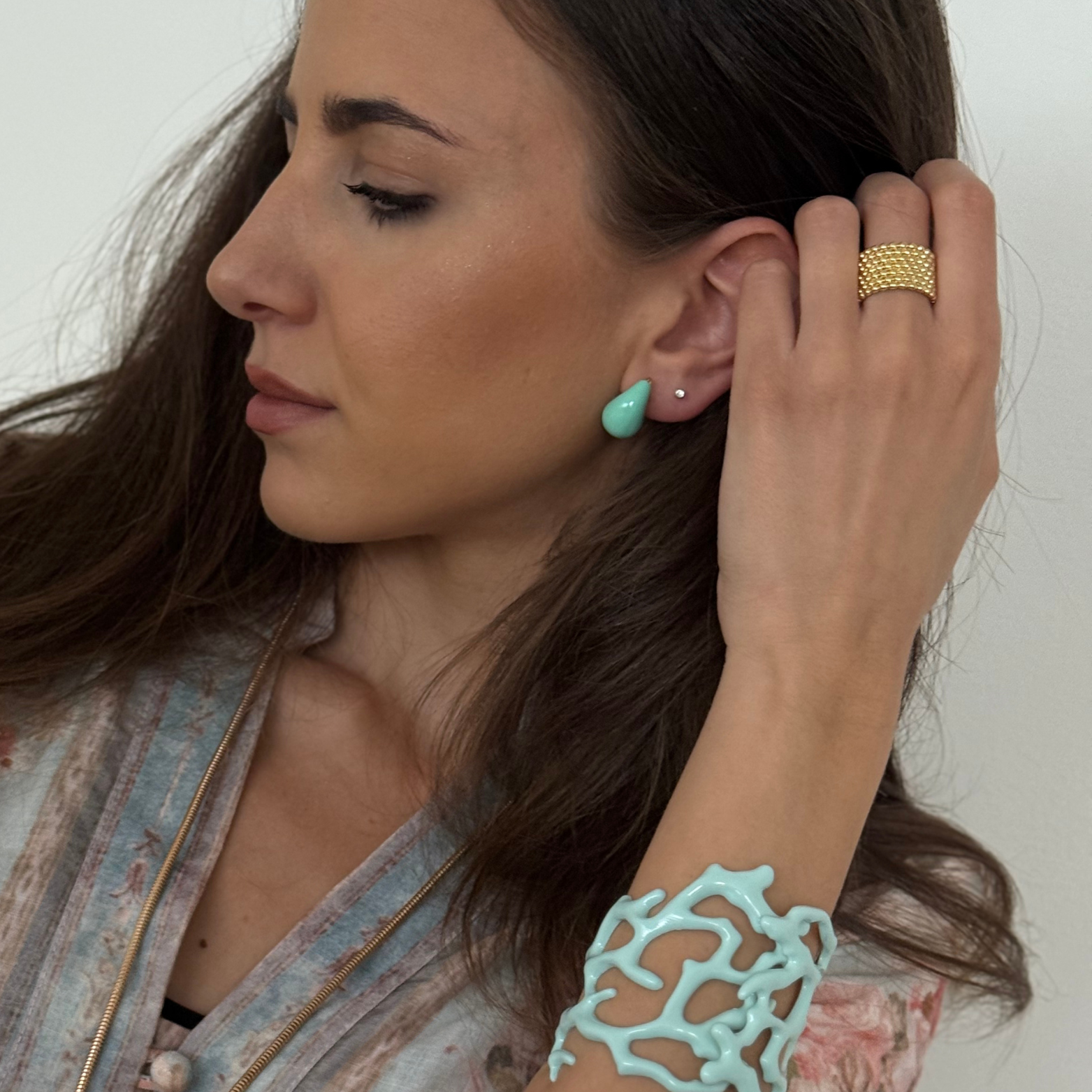 Orecchini Turquoise